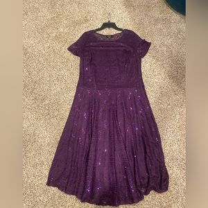 Chaya purple dress